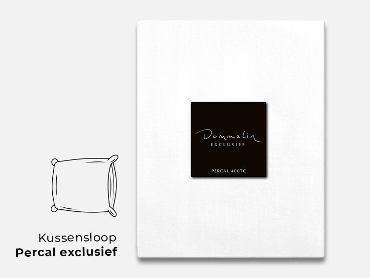 Kussensloop Percal “Exclusief”