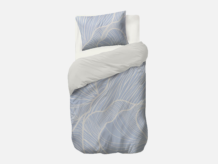 Auping Dekbedovertrek – Leafbeat - light blue