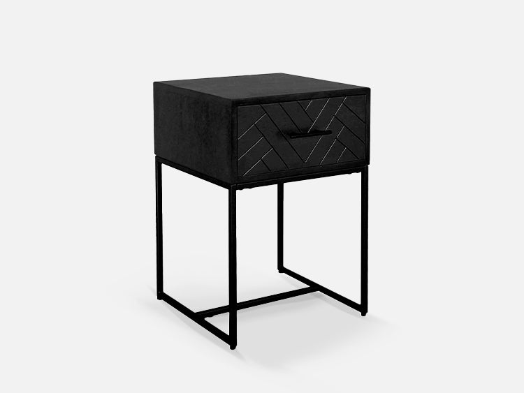 SD Design nachtkastje Jailey Zwart