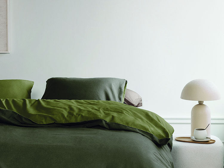 Beddinghouse Warm Groen