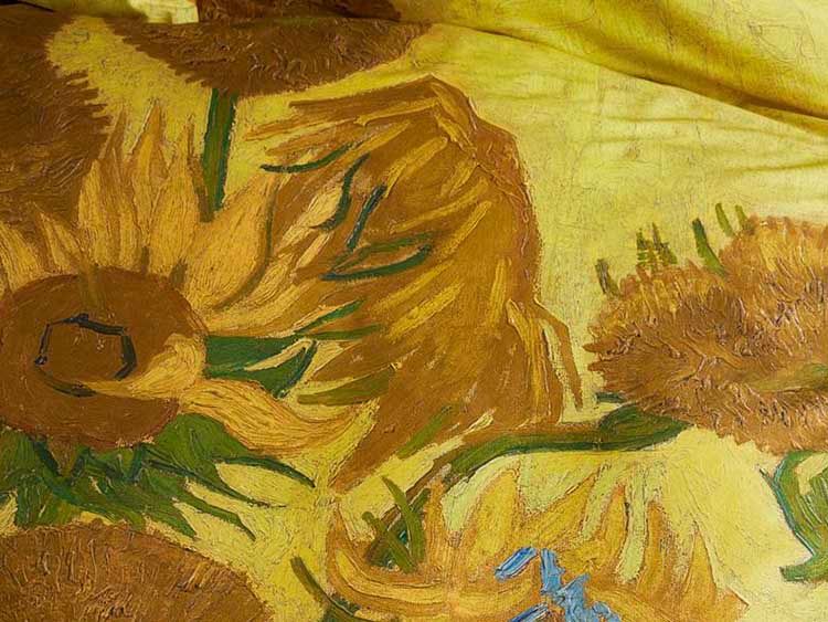 Beddinghouse x Van Gogh Museum Tournesol Dekbedovertrek - Geel