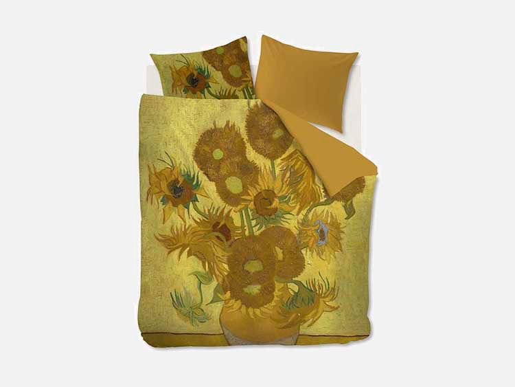 Beddinghouse x Van Gogh Museum Tournesol Dekbedovertrek - Geel