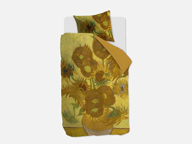 Beddinghouse x Van Gogh Museum Tournesol Dekbedovertrek - Geel