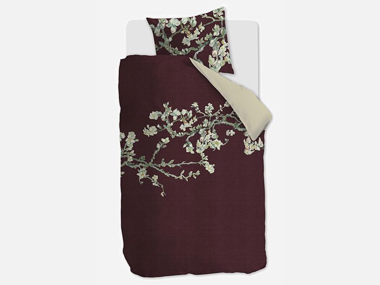 Beddinghouse x Van Gogh Blossom - Dark Red