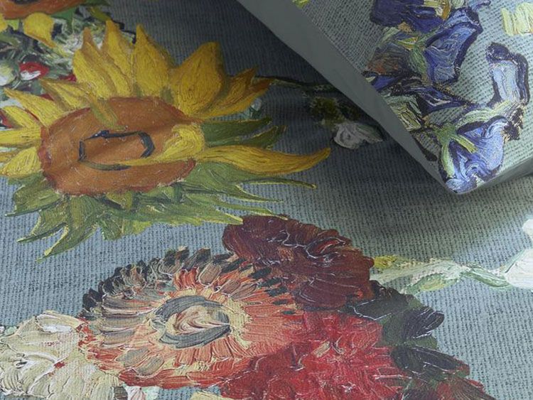 Beddinghouse x Van Gogh Museum Partout des Fleurs - Green