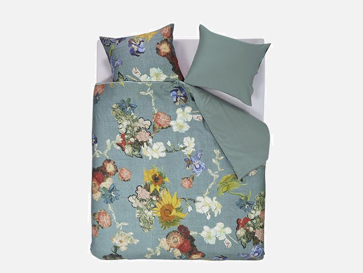 Beddinghouse x Van Gogh Museum Partout des Fleurs - Green