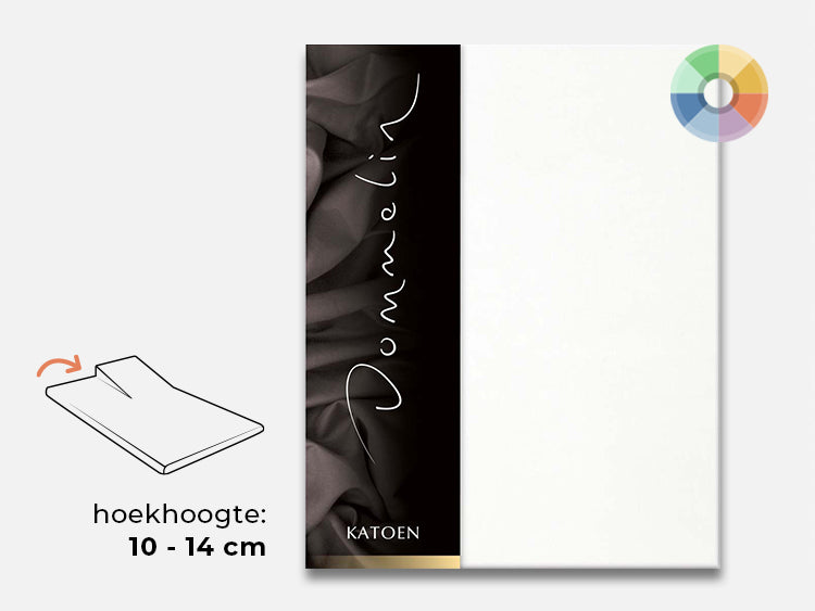 Dommelin Topperhoeslaken Katoen Split-Honing-572-K