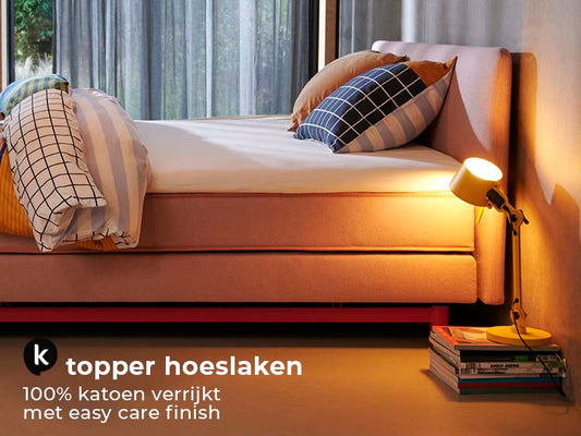 Dommelin Topperhoeslaken Katoen-Polar-197